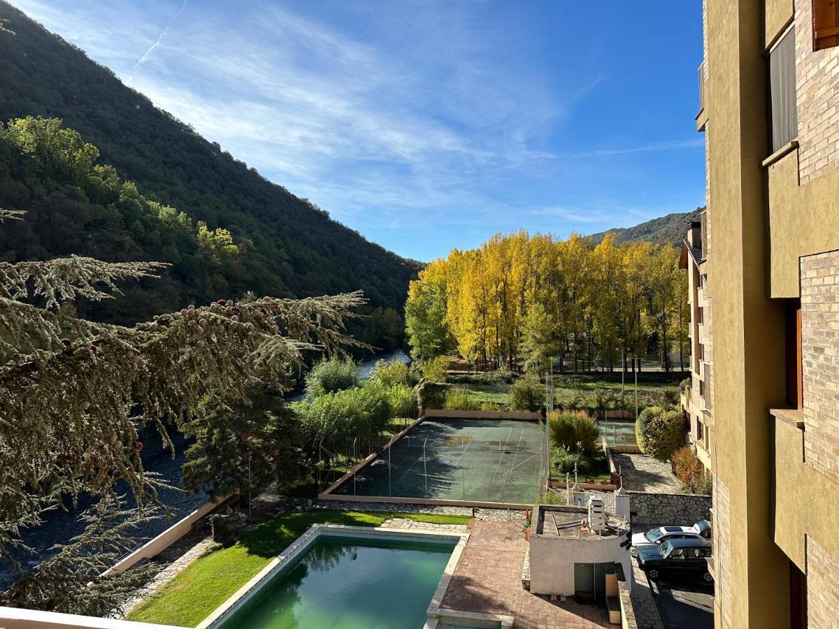 Apartament Rialp Amb Vistes Al Riu Noguera Pallaresa Exterior foto